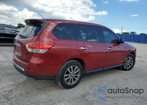 2015 Nissan Pathfinder S из США, поврежденный, VIN 5N1AR2MN1FC620614